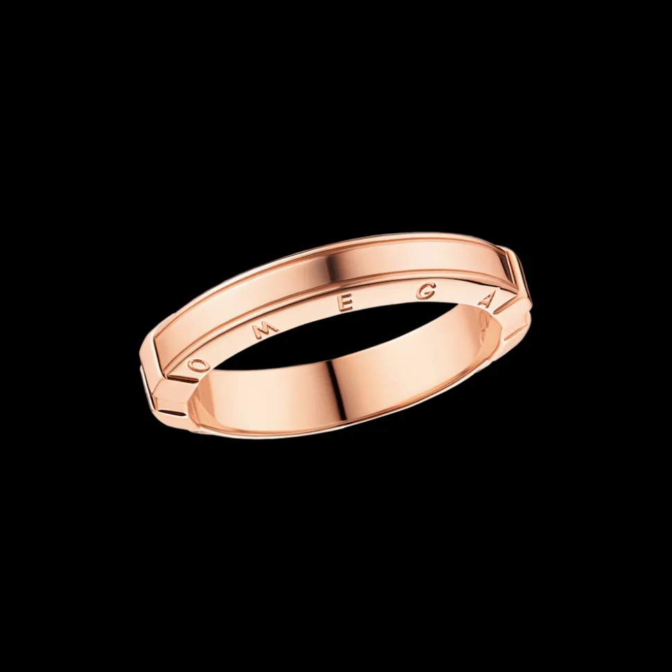 Anello, oro rosso 18k