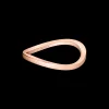 Anello, oro rosso 18k