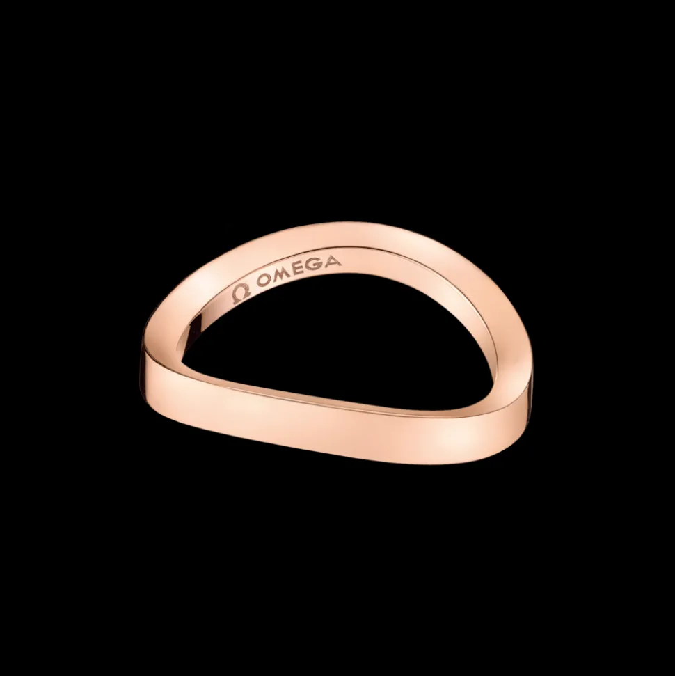 Anello, oro rosso 18k