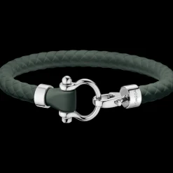 Bracciale, caucciù, acciaio inossidabile