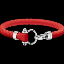 Bracciale, caucciù, acciaio inossidabile