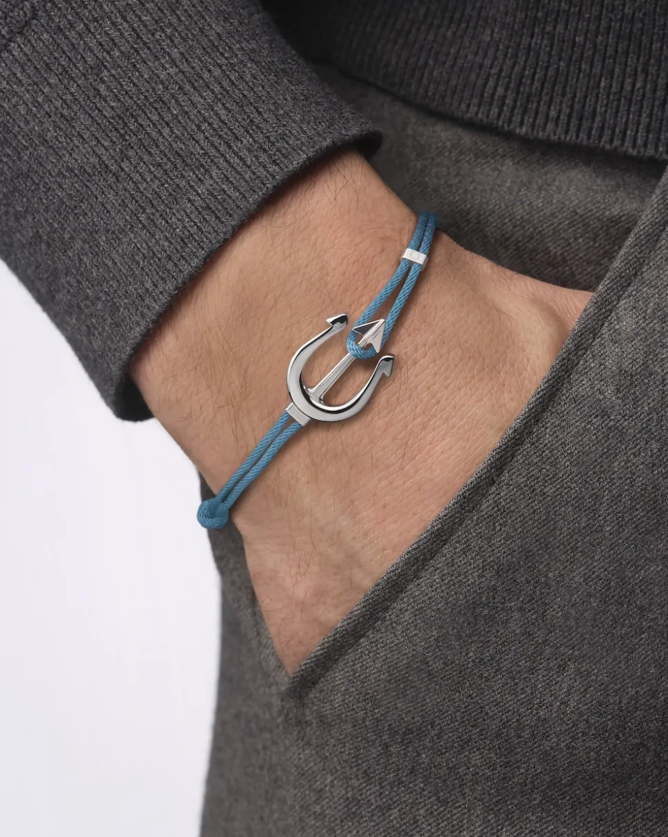 Bracciale, corda, acciaio inossidabile