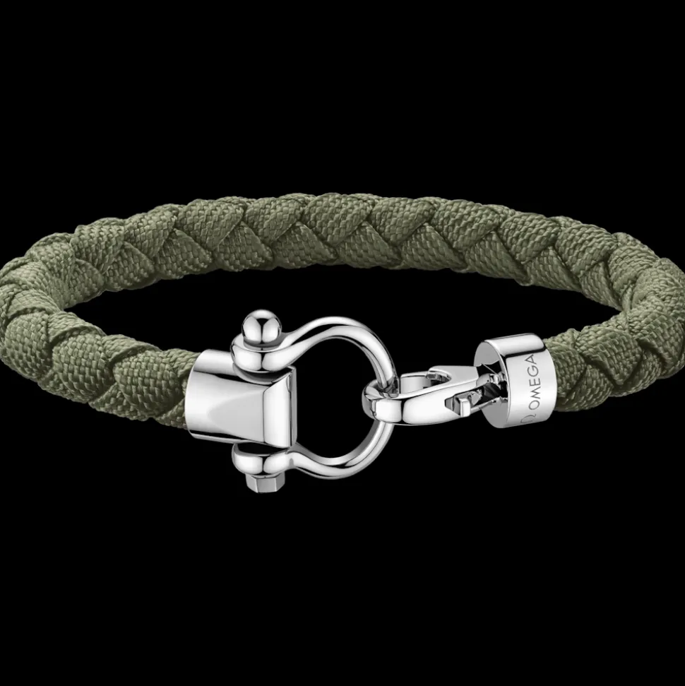 Bracciale, nylon, acciaio inossidabile