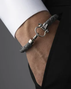 Bracciale, nylon, acciaio inossidabile