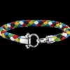 Bracciale, nylon, acciaio inossidabile