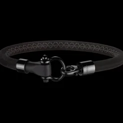 Bracciale, nylon, caucciù, acciaio inossidabile