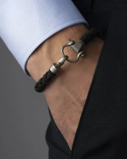 Bracciale, nylon, titanio