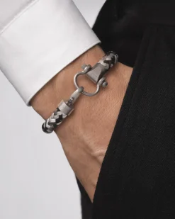 Bracciale, nylon, titanio