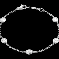 Bracciale, oro bianco 18k, diamanti