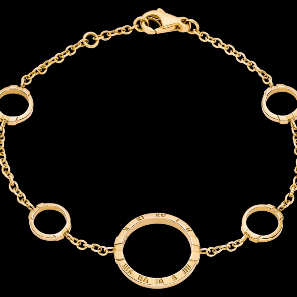 Bracciale, oro giallo 18k