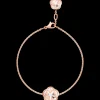 Bracciale, oro rosso 18k, madreperla