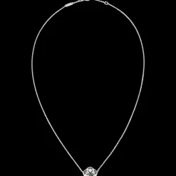 Collier, oro bianco 18k, madreperla tahiti