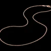 Collier, oro rosso 18k