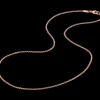 Collier, oro rosso 18k