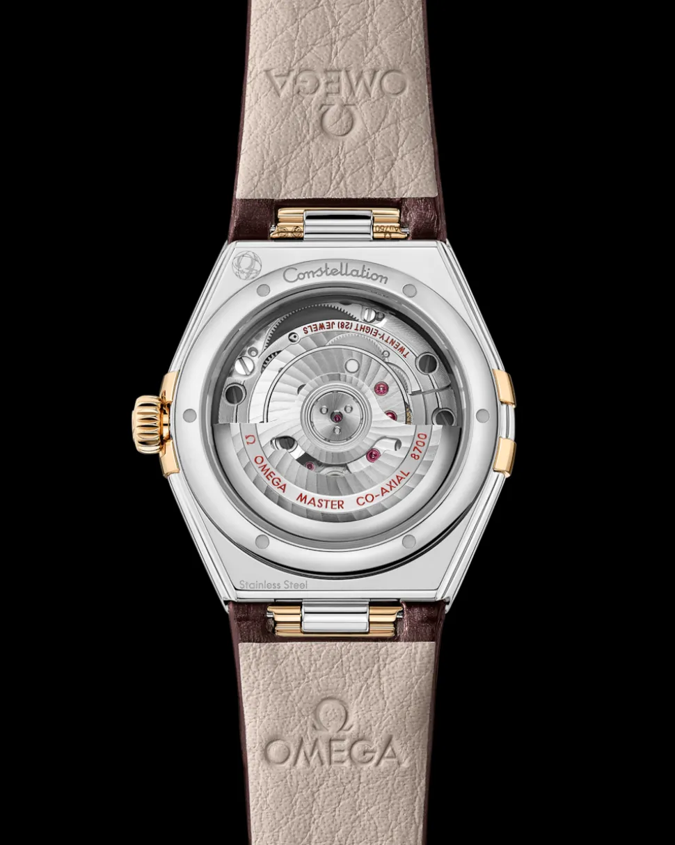 29 mm, acciaio ‑ oro Moonshine™ su alligatore