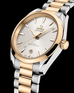 38 mm, acciaio ‑ oro Moonshine™ su acciaio‑oro Moonshine™
