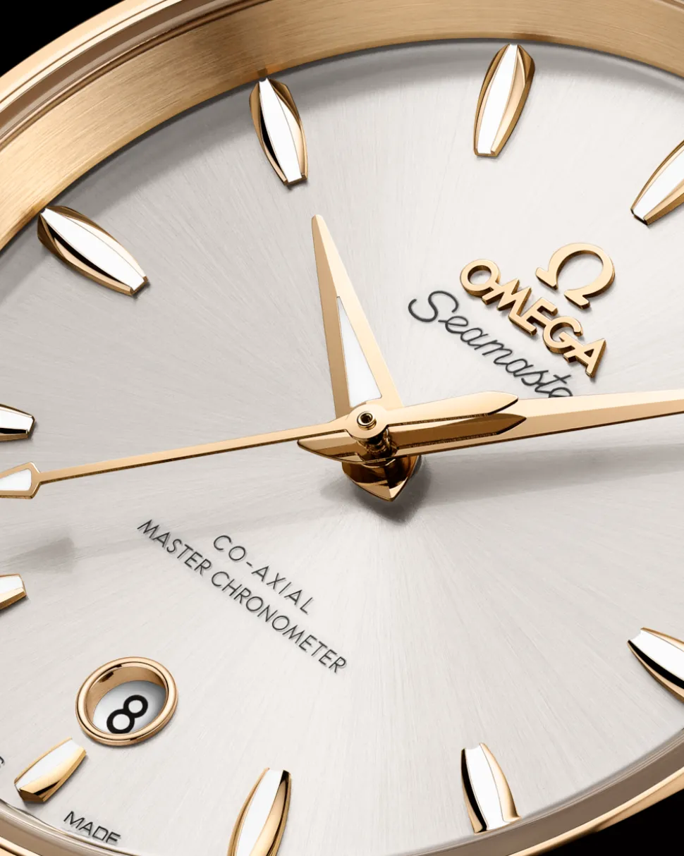 38 mm, acciaio ‑ oro Moonshine™ su acciaio‑oro Moonshine™