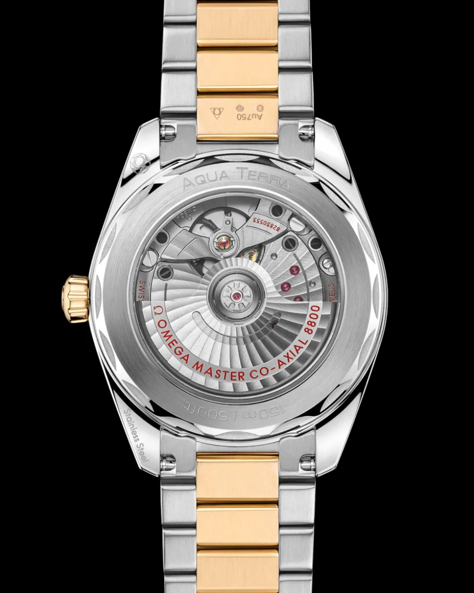 38 mm, acciaio ‑ oro Moonshine™ su acciaio‑oro Moonshine™