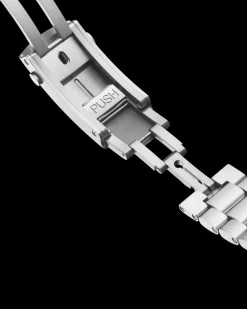45,5 mm, acciaio su acciaio