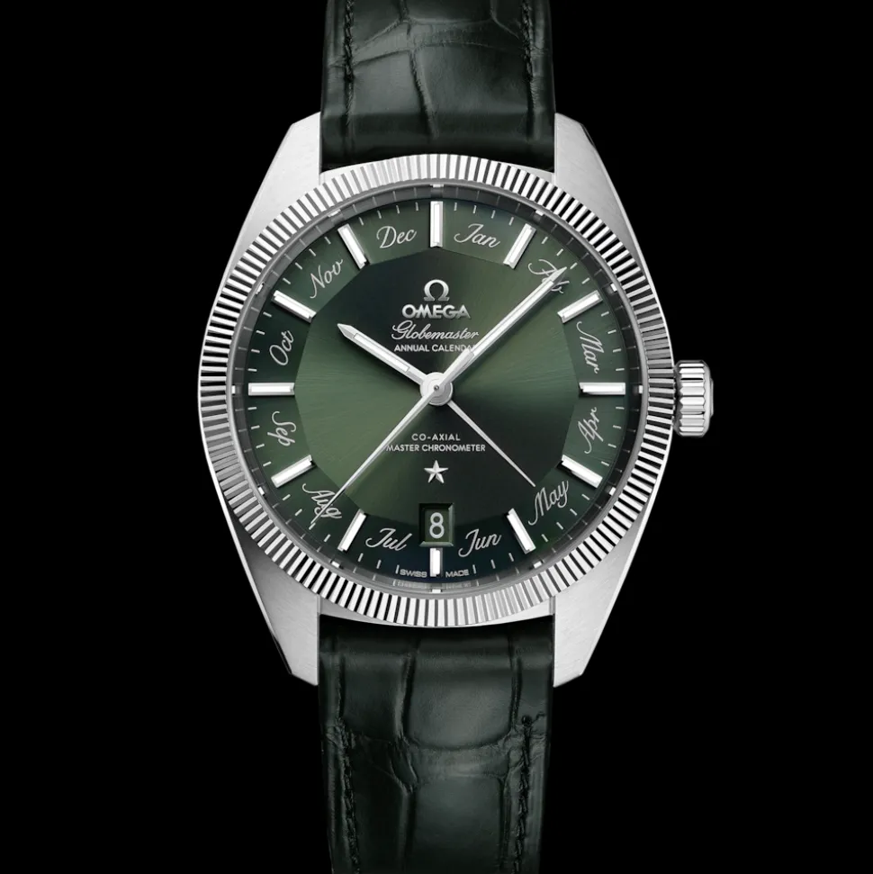 41 mm, acciaio su cinturino di pelle
