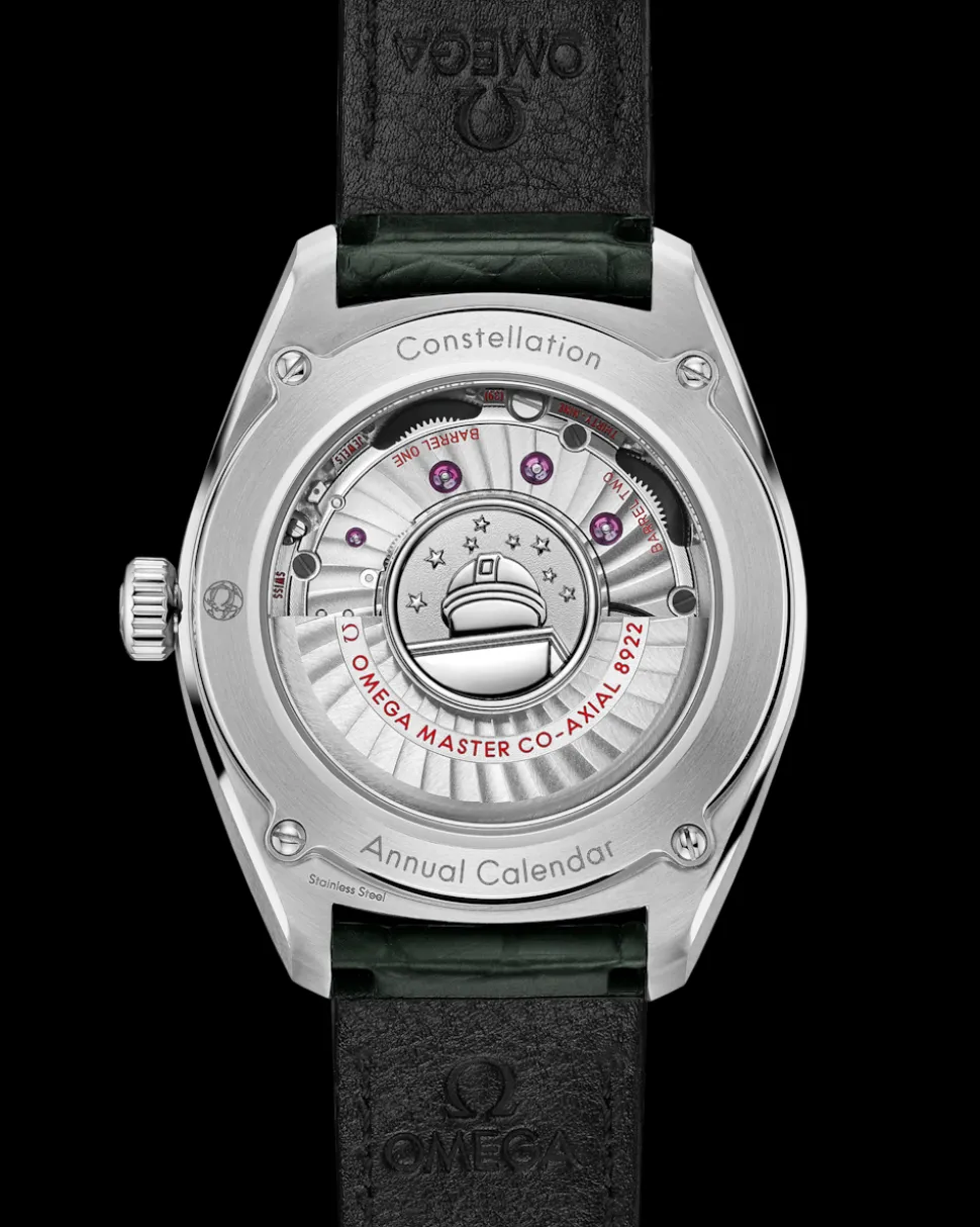 41 mm, acciaio su cinturino di pelle