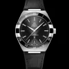 41 mm, acciaio su cinturino di pelle
