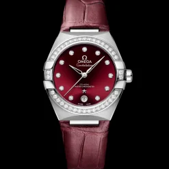 36 mm, acciaio su cinturino di pelle