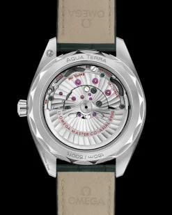 41 mm, acciaio su cinturino di pelle