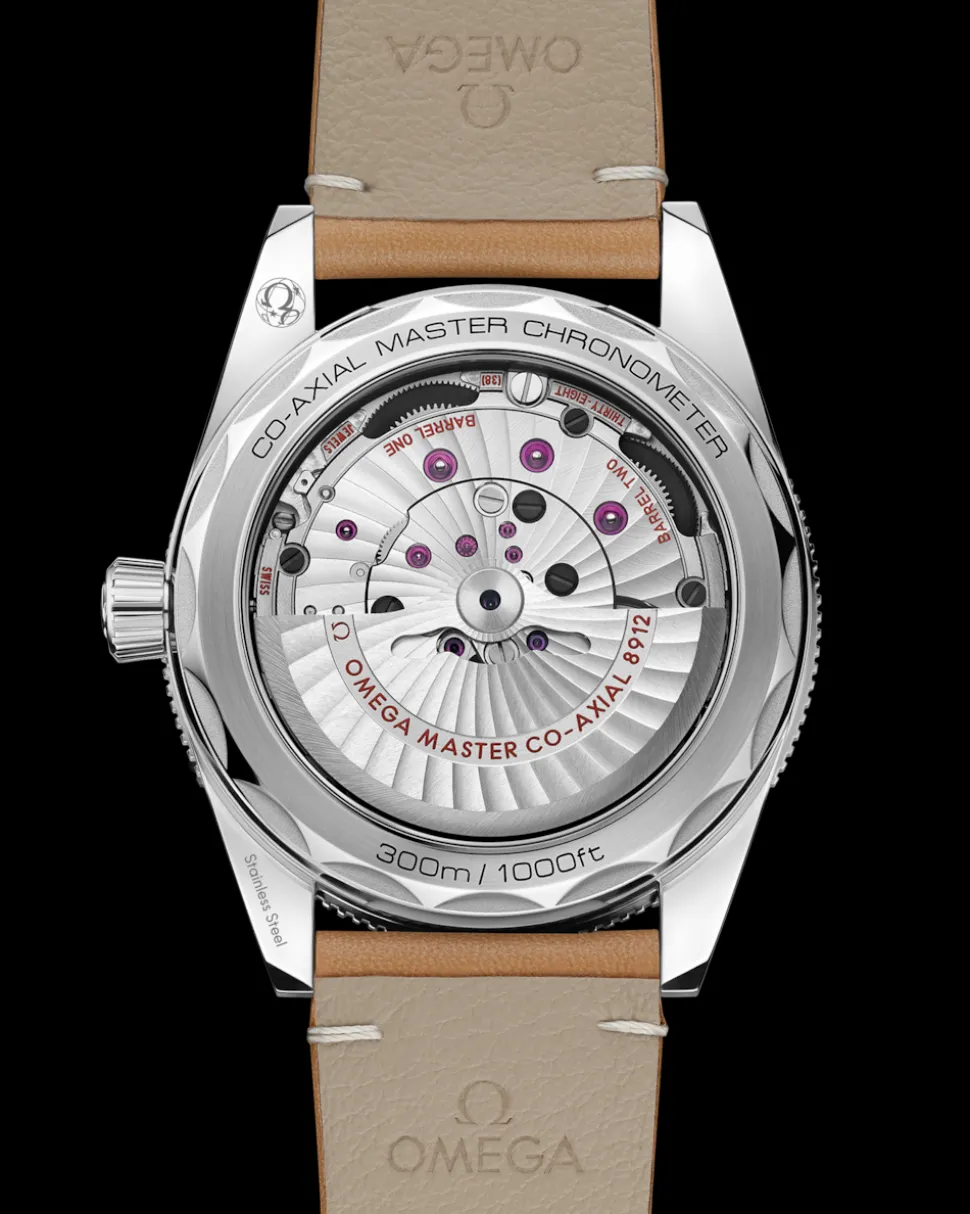 41 mm, acciaio su cinturino di pelle