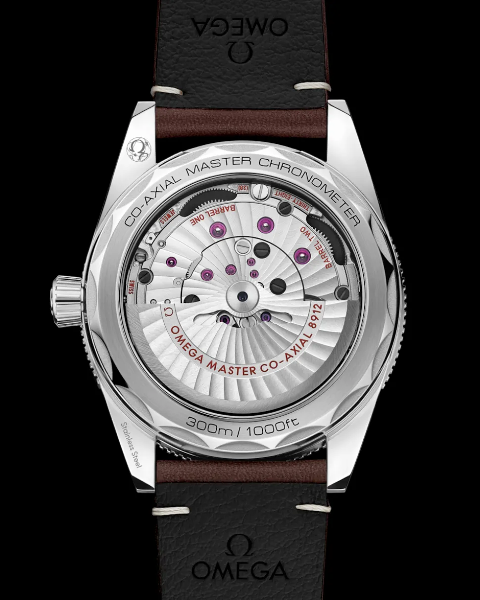 41 mm, acciaio su cinturino di pelle