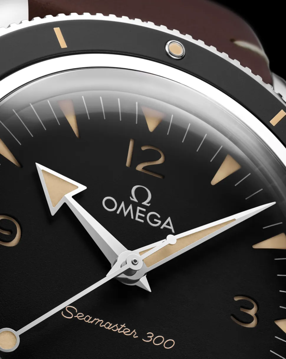 41 mm, acciaio su cinturino di pelle