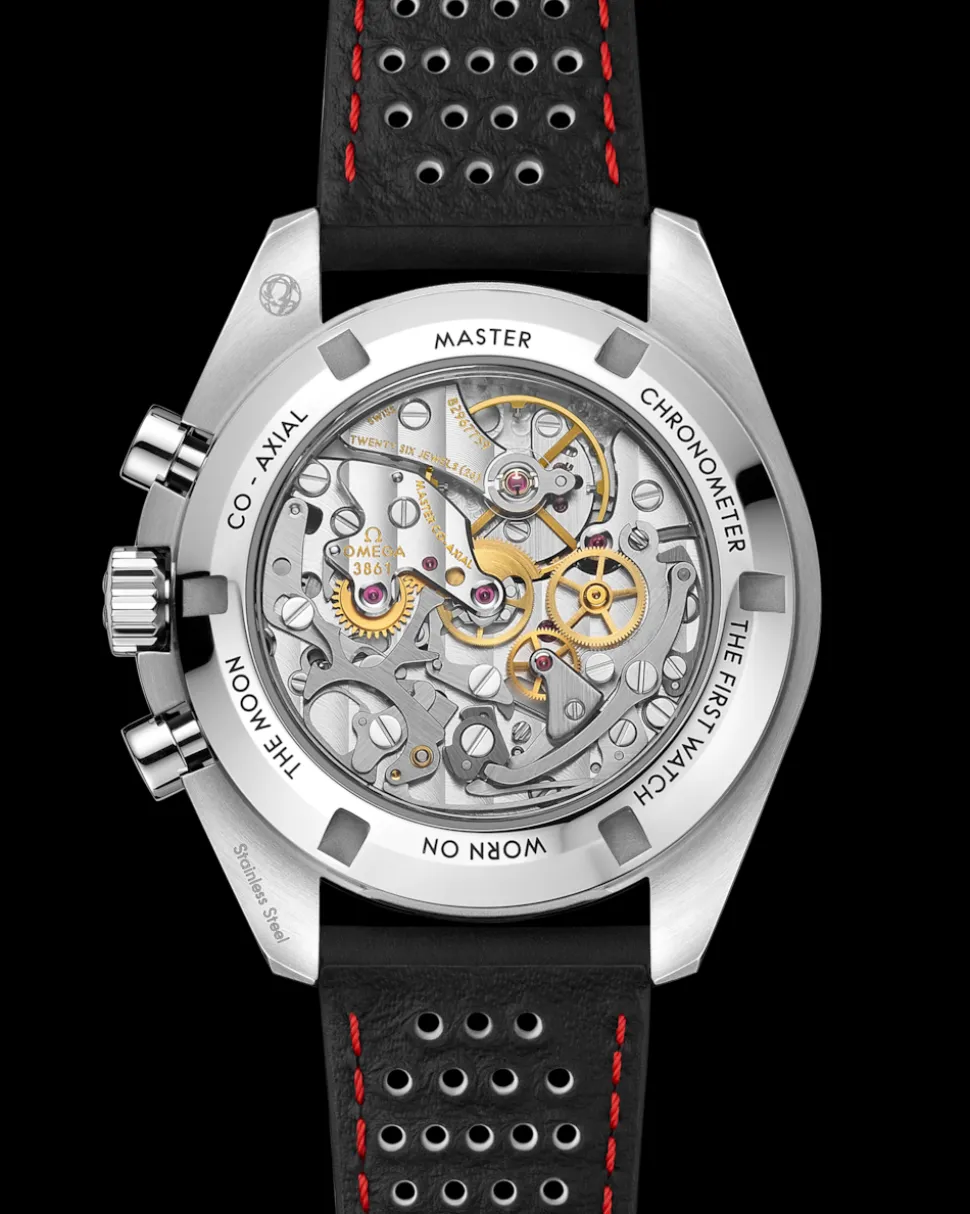 42 mm, acciaio su cinturino di pelle