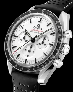 42 mm, acciaio su cinturino di pelle