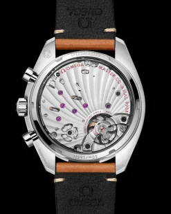 43 mm, acciaio su cinturino di pelle