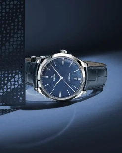 40 mm, acciaio su cinturino di pelle