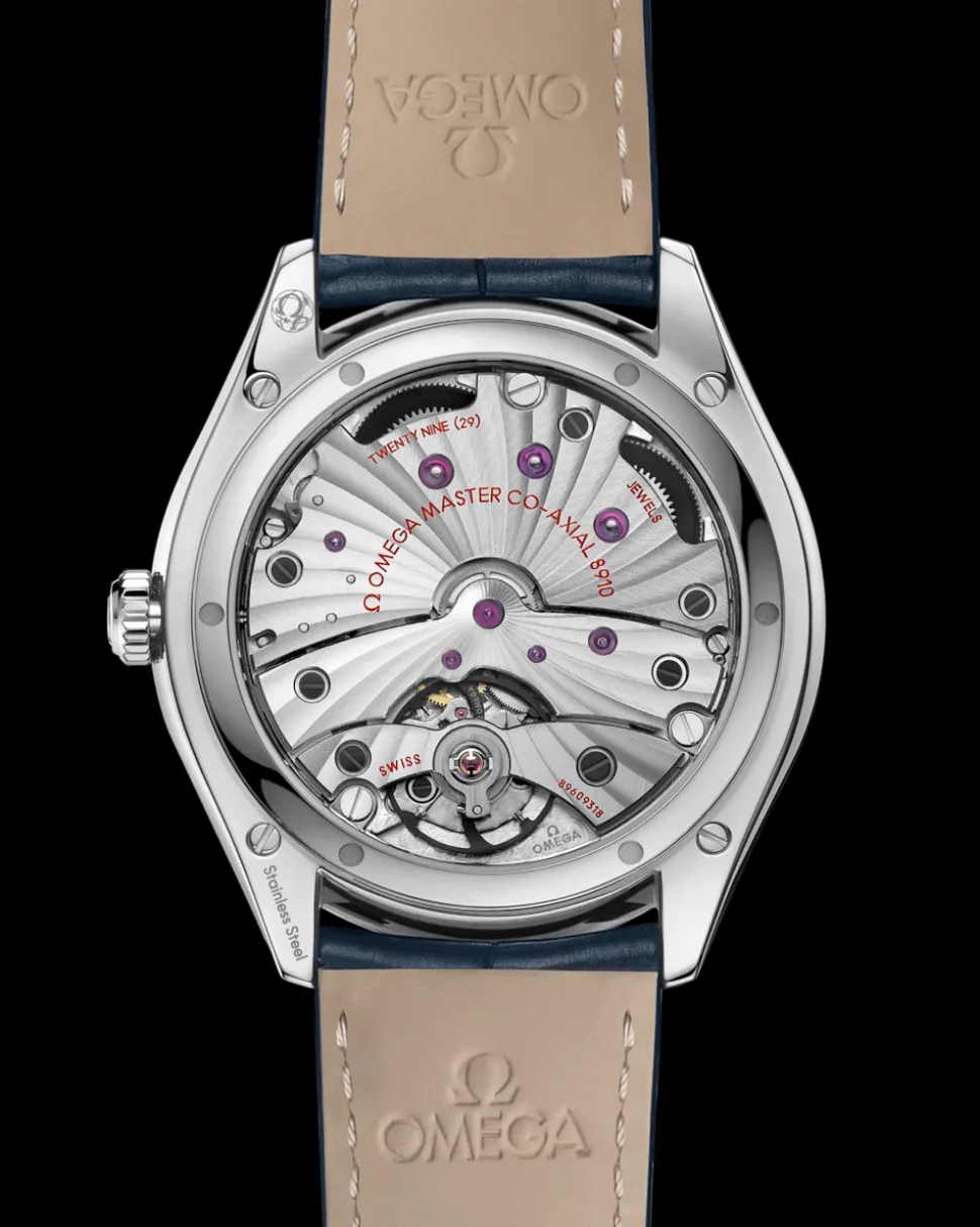 40 mm, acciaio su cinturino di pelle
