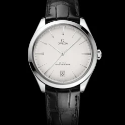 40 mm, acciaio su cinturino di pelle