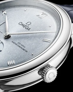 41 mm, acciaio su cinturino di pelle