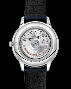 41 mm, acciaio su cinturino di pelle