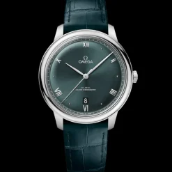 40 mm, acciaio su cinturino di pelle