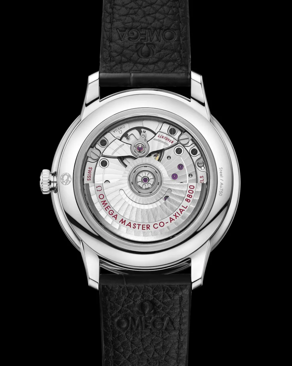 40 mm, acciaio su cinturino di pelle