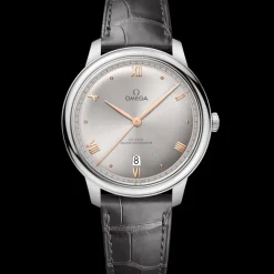 40 mm, acciaio su cinturino di pelle