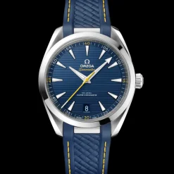 41 mm, acciaio su cinturino in caucciù
