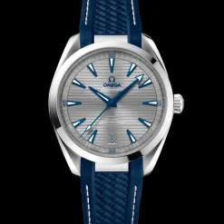41 mm, acciaio su cinturino in caucciù