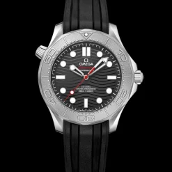 42 mm, acciaio su cinturino in caucciù