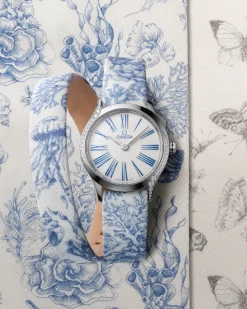 26 mm, acciaio su toile de jouy
