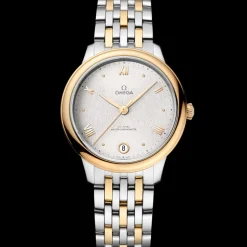 34 mm, acciaio‑oro giallo su acciaio‑oro giallo