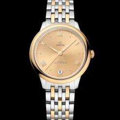 34 mm, acciaio‑oro giallo su acciaio‑oro giallo