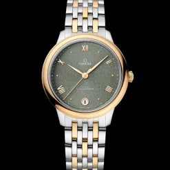 34 mm, acciaio‑oro giallo su acciaio‑oro giallo