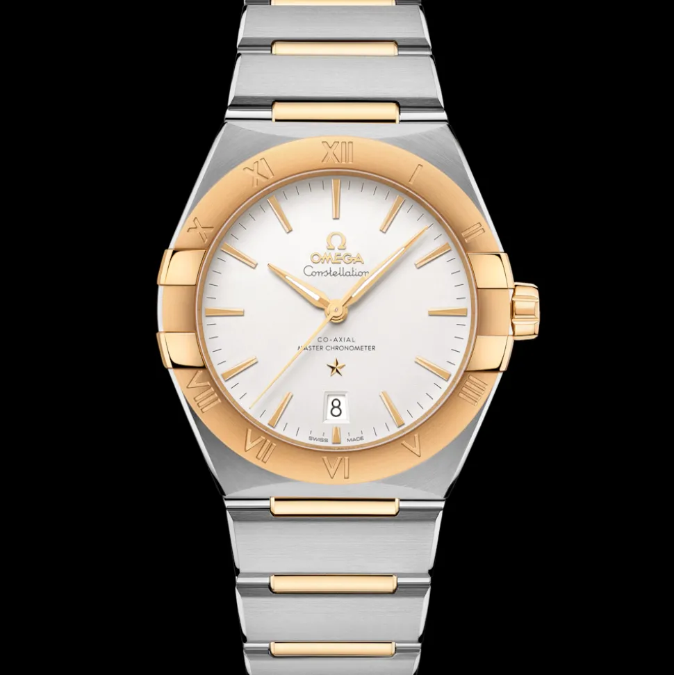 39 mm, acciaio‑oro giallo su acciaio‑oro giallo